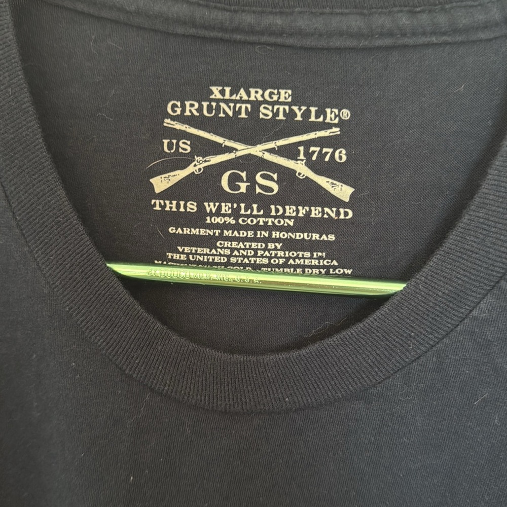 GRUNT STYLE MENS BLUE COLLAR BADASS TEE XL - Picture 4 of 6